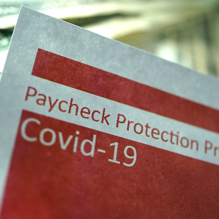 Paycheck Protection Program sign