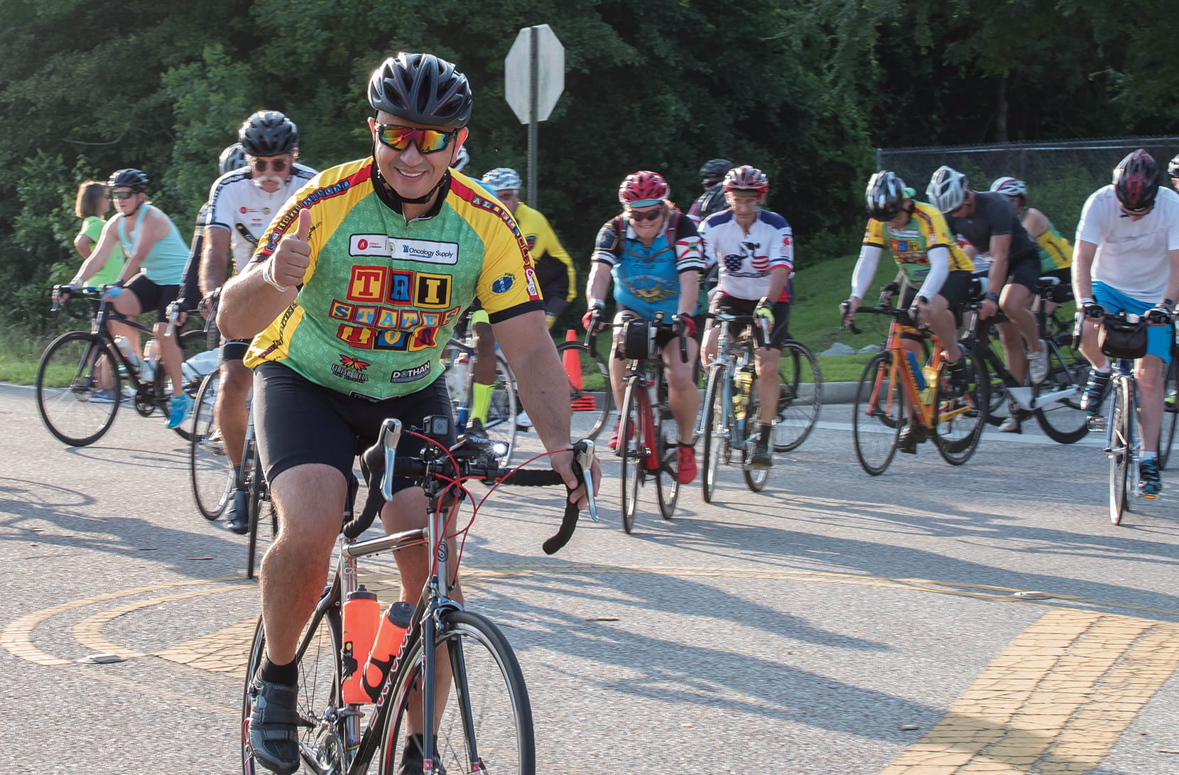 TriStates 100 bike ride